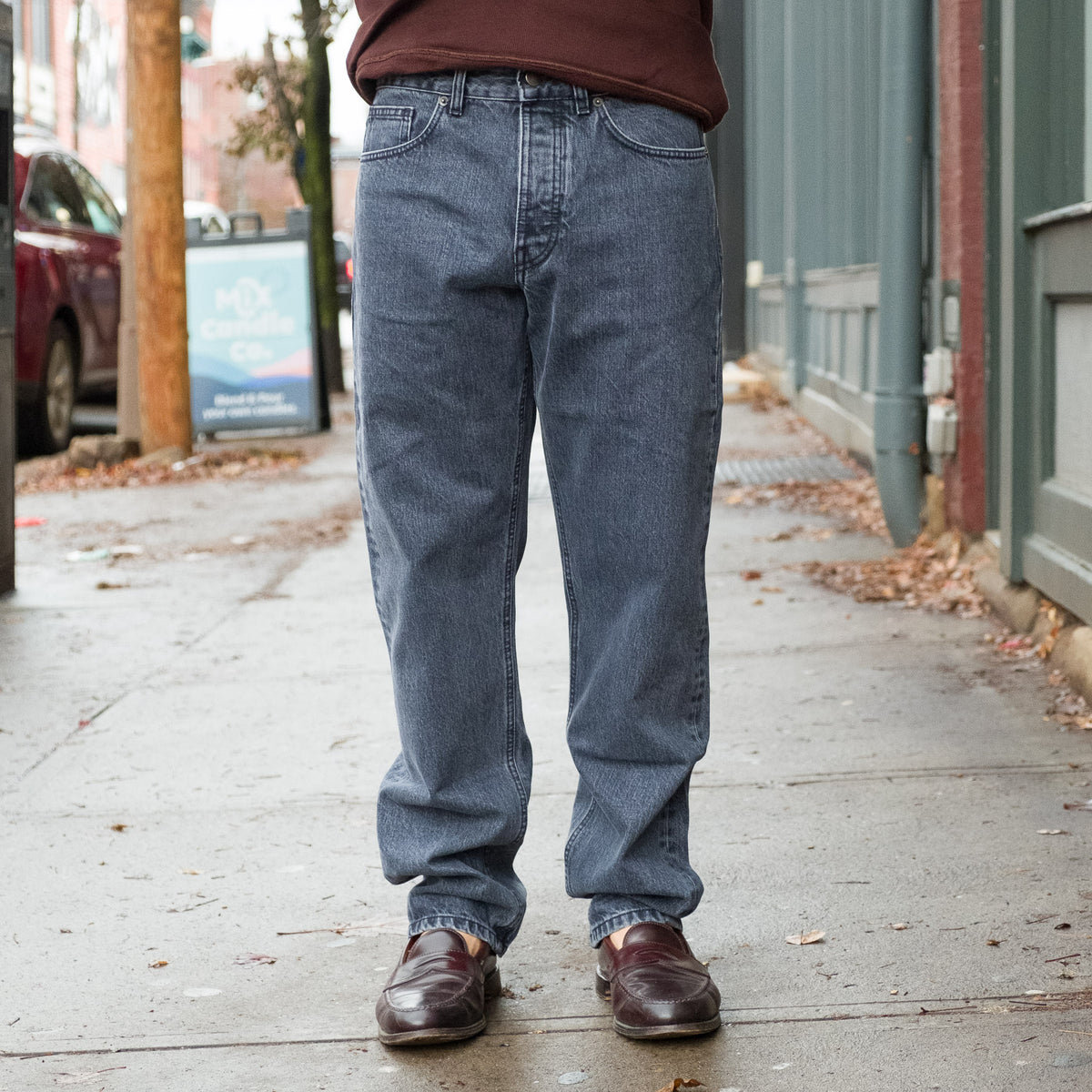 Another Jeans 1.0 in Faded Black Selvedge (Straight Leg) – Vestis Ltd.