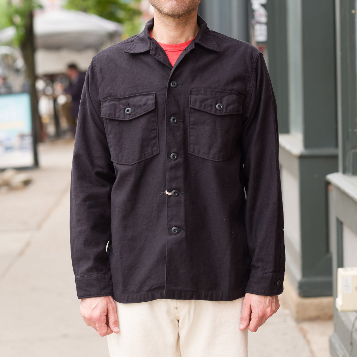 orSlow - orSlow - U.S. Army Fatigue Shirt in Black – Vestis Ltd.