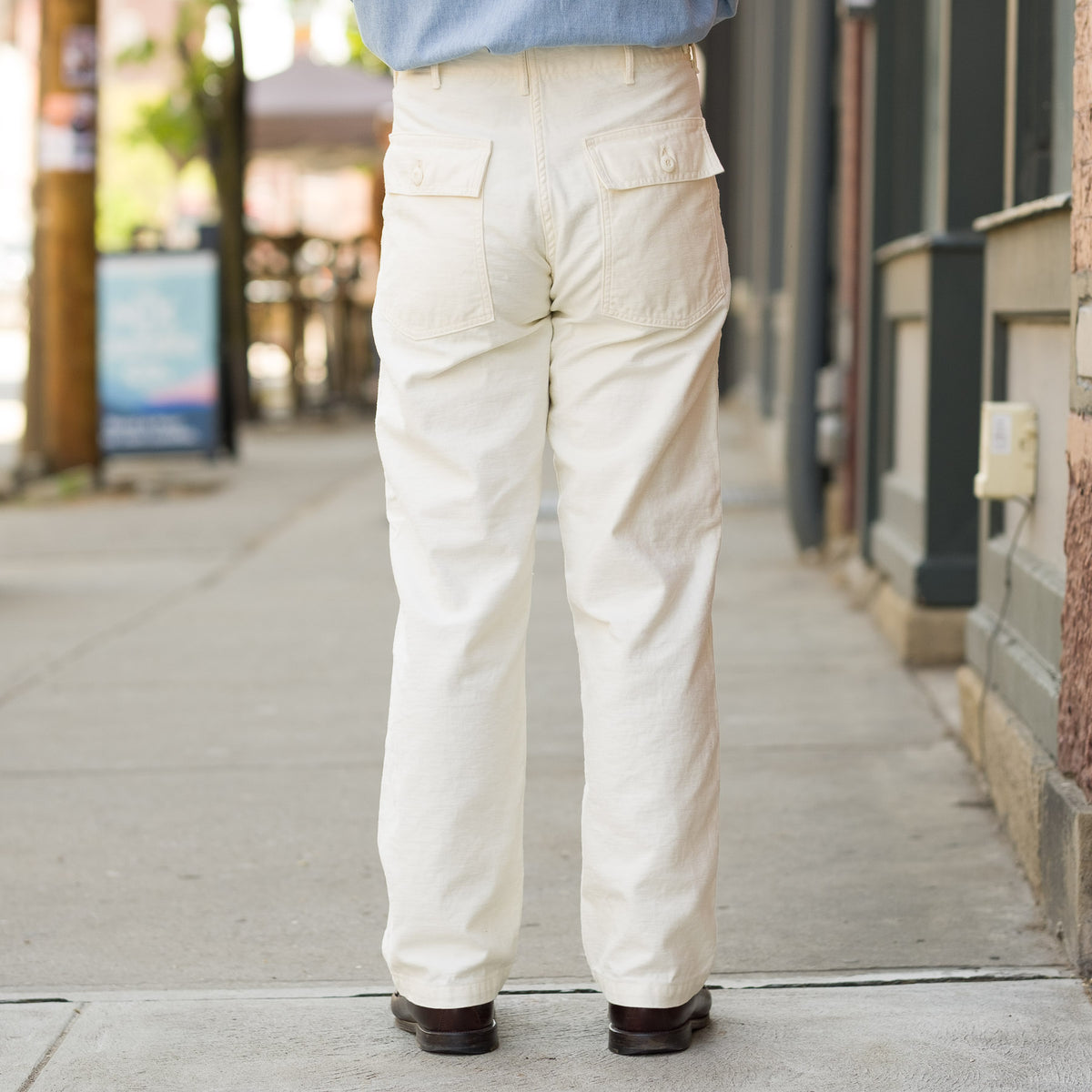 パンツ orSlow ECRU US ARMY FATIGUE PANTS US Army Fatigue Pants Ecru by orSlow ▶️ Meadow Store