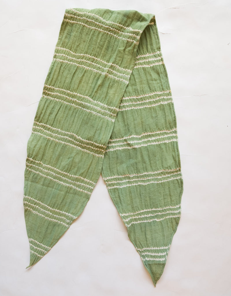 Leaf Bandhani Neck Bandana