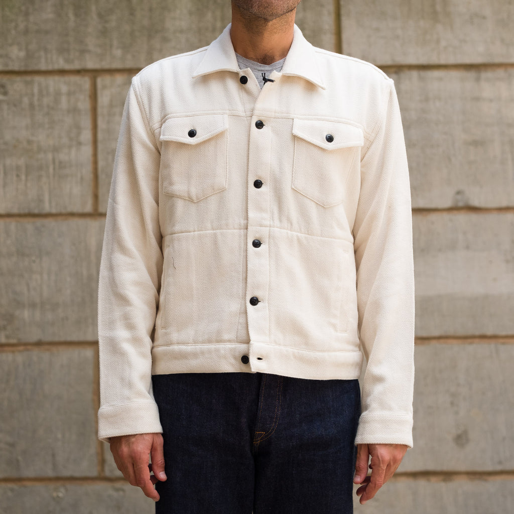 No176 Utility Jacket Herringbone