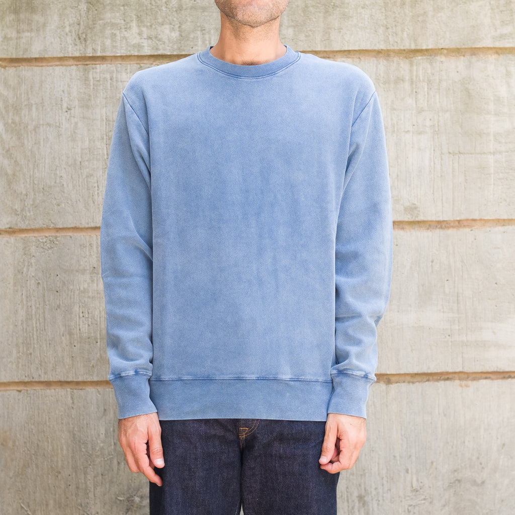 Nobre Long Sleeve Sweat in Blue