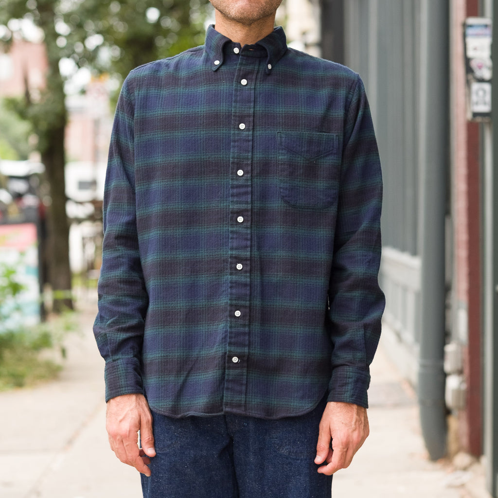 Heavy Pique Flannel Buttondown