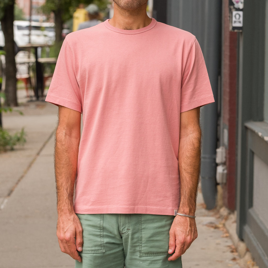 TEE02.39 Classic Cotton Tee Rosewood