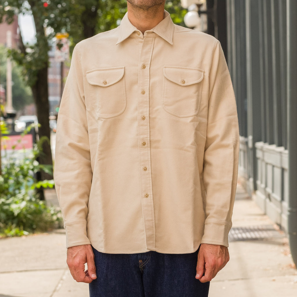 Moleskin Officers Shirt Palomino