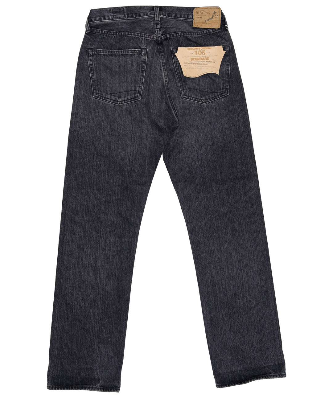 orSlow - 105 Standard Fit Selvedge Denim - One Wash