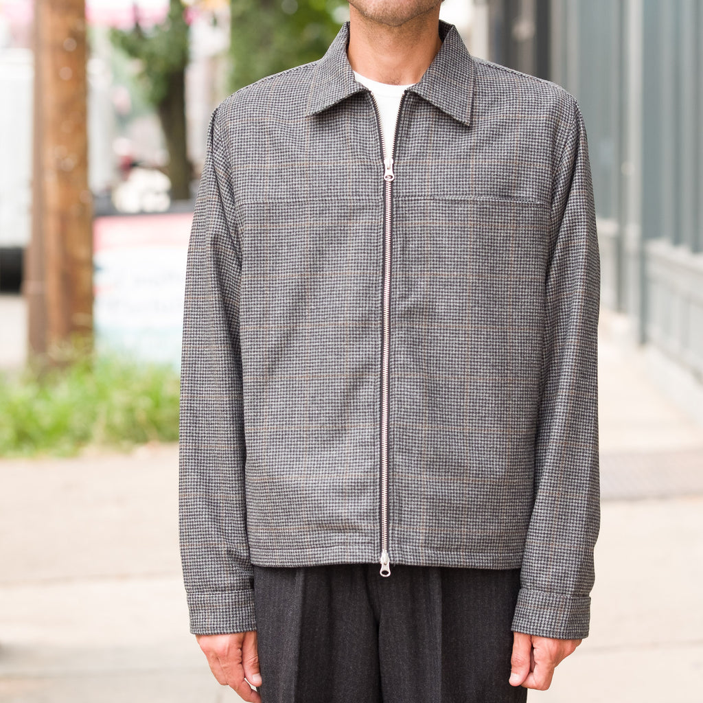 Another Overshirt 3.0 in Grey Check