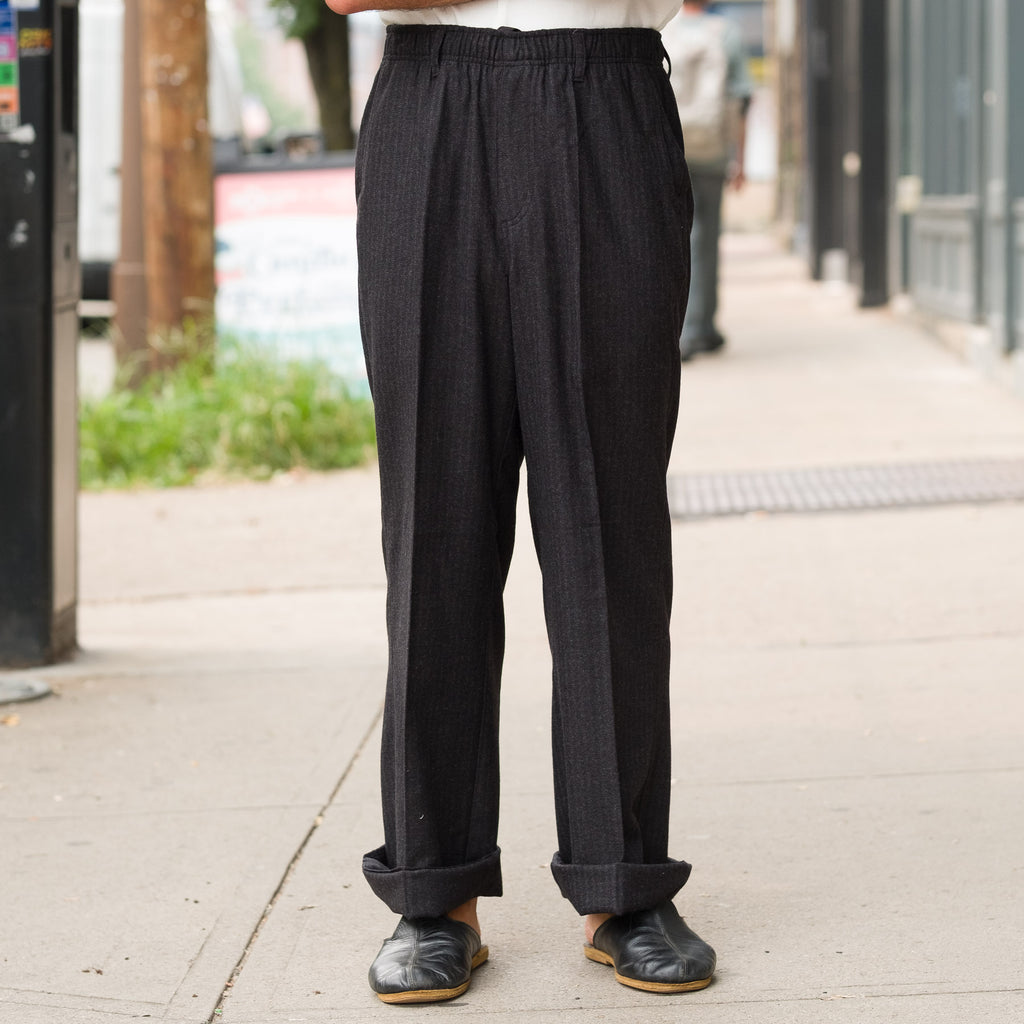 Another Pants 6.0 in Black Pinstripe