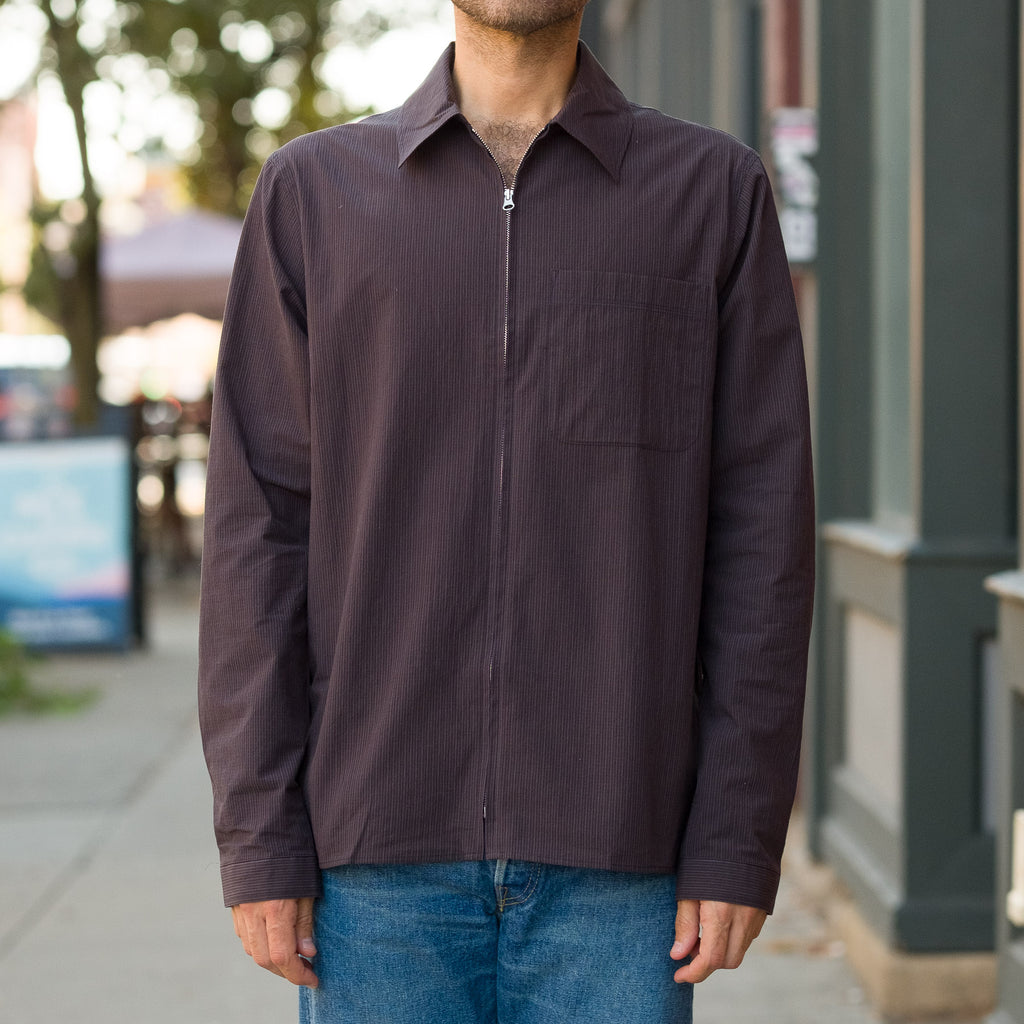 Another Zip Shirt 1.0 Japan in Kon Cairo Check – Vestis Ltd.