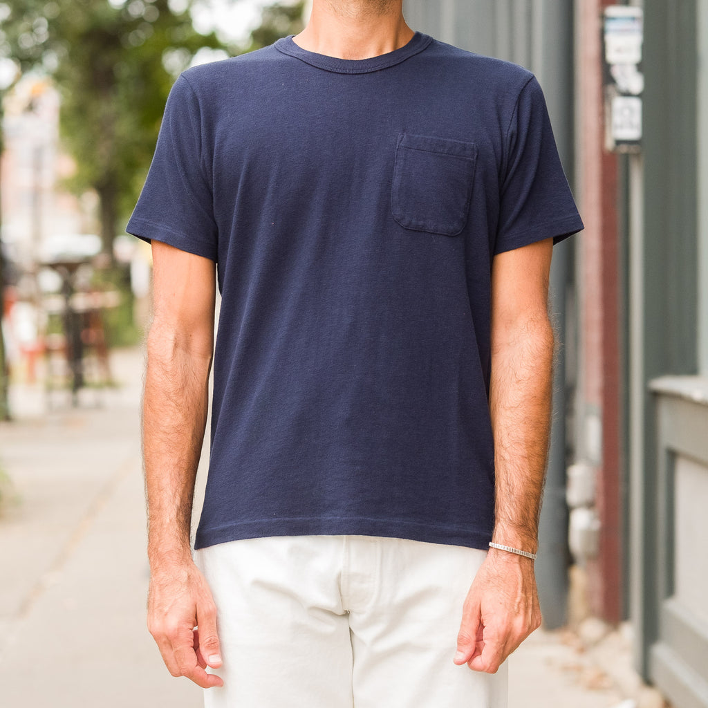 Standard Type Tee in D. Navy