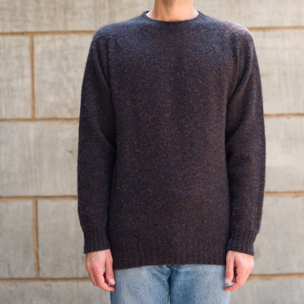 Brushed Shetland Sweater Volcano