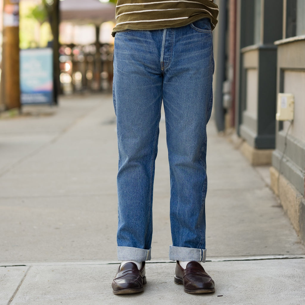 105 Standard Fit Selvedge Denim in 2 Year Wash – Vestis Ltd.