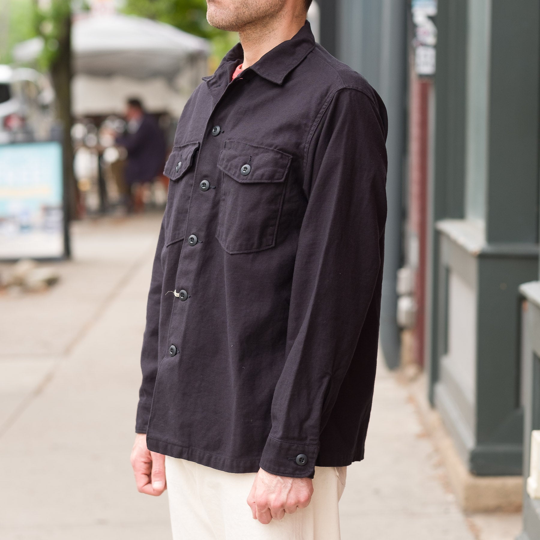 black military dress shirt Rothco