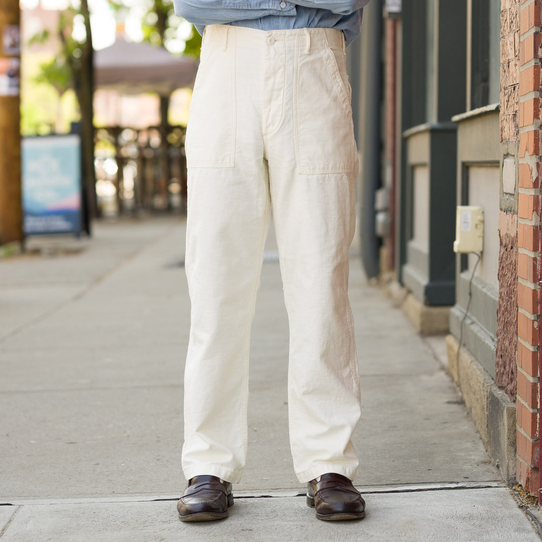 US Army Fatigue Pants (Regular Fit) in Ecru – Vestis Ltd.