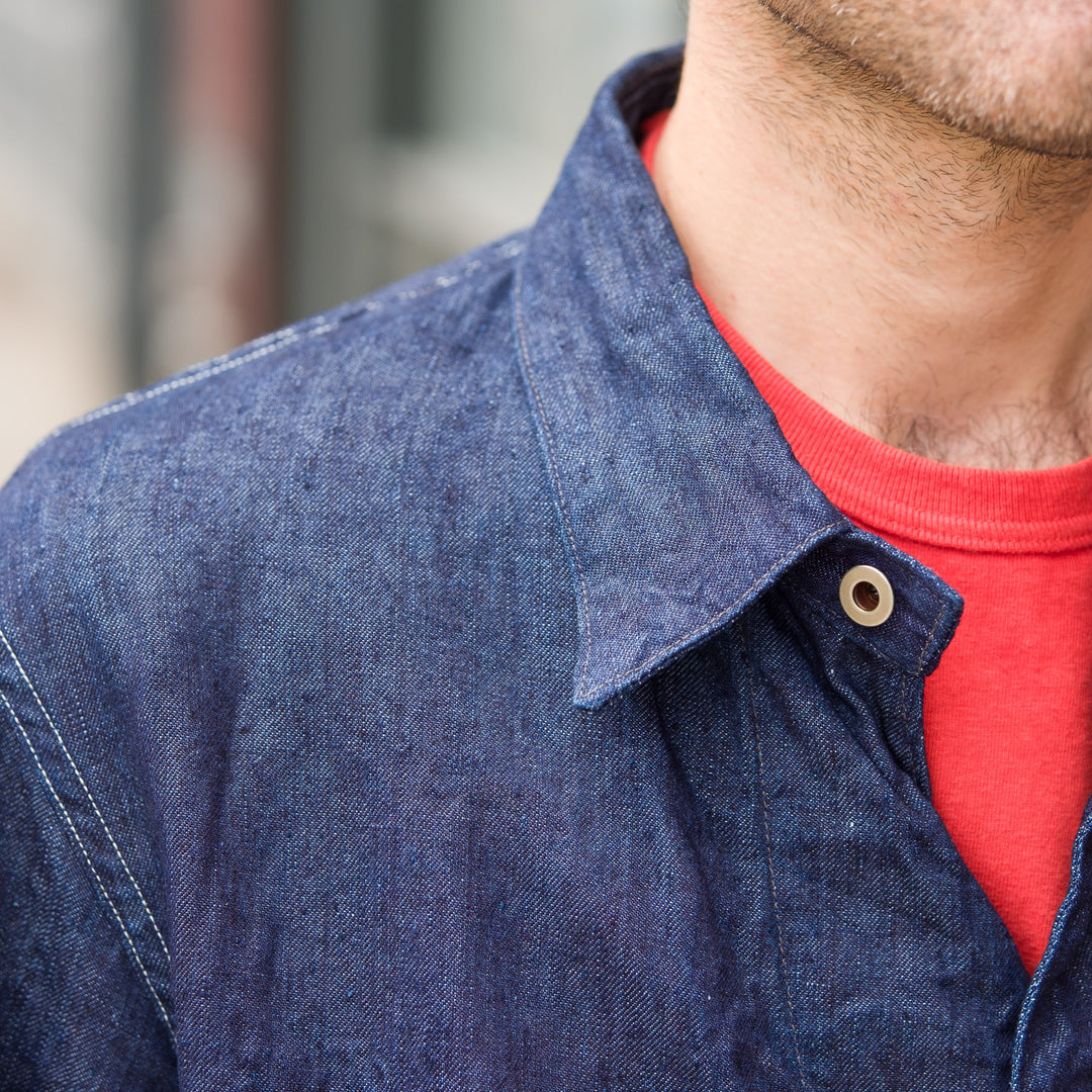 orSlow - orSlow - WWII 40's Linen Denim Coverall in Indigo