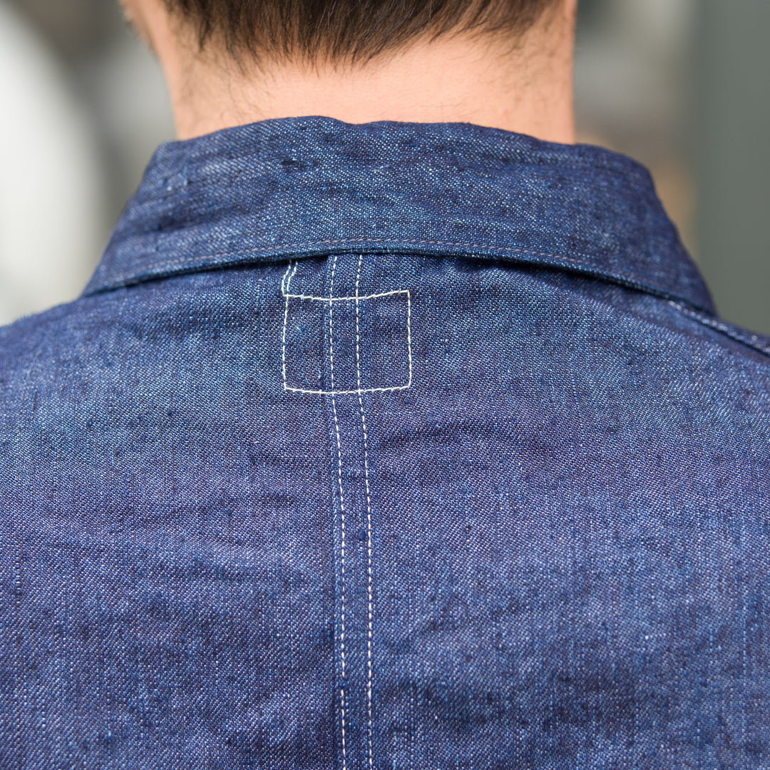 orSlow - orSlow - WWII 40's Linen Denim Coverall in Indigo