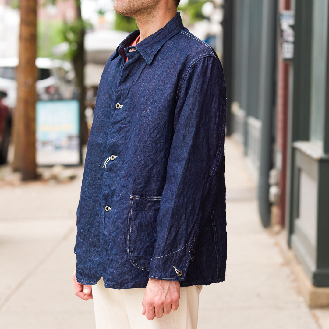 orslow 40'S WWII DENIM COVERALL サイズ5 orSlow - orSlow - WWII 40's Linen Denim Coverall in Indigo