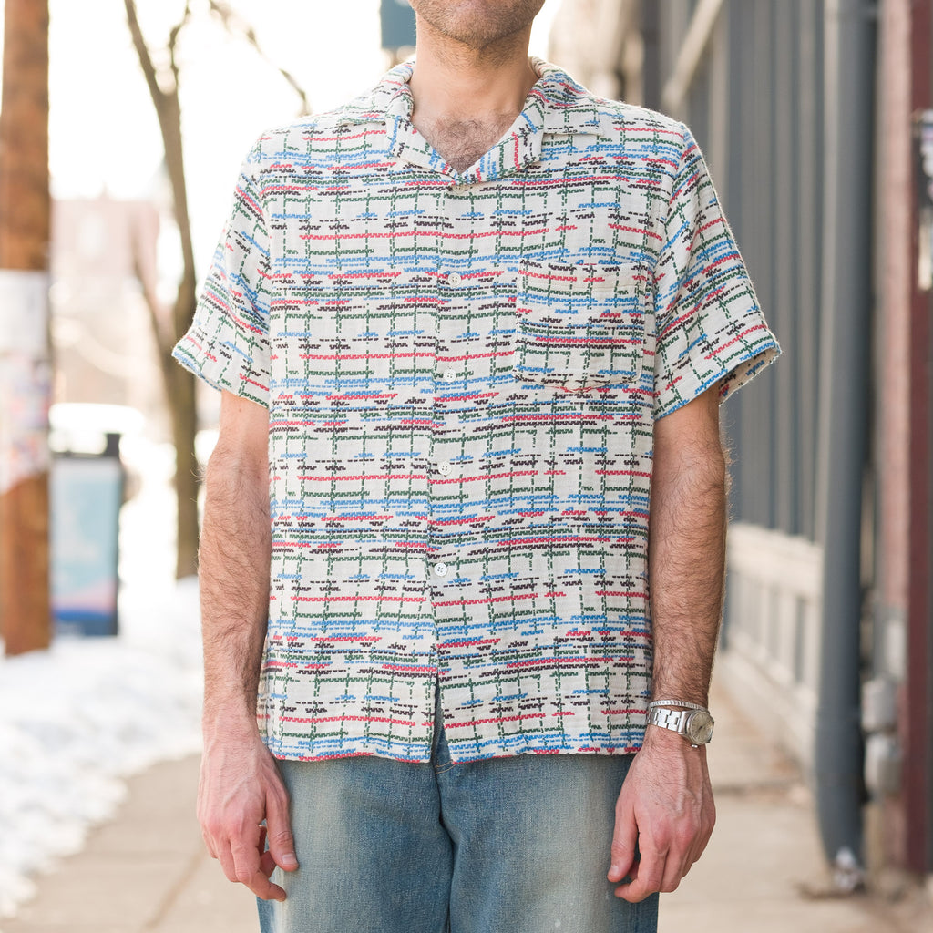 Move Abstract Camp Short Sleeve Shirt