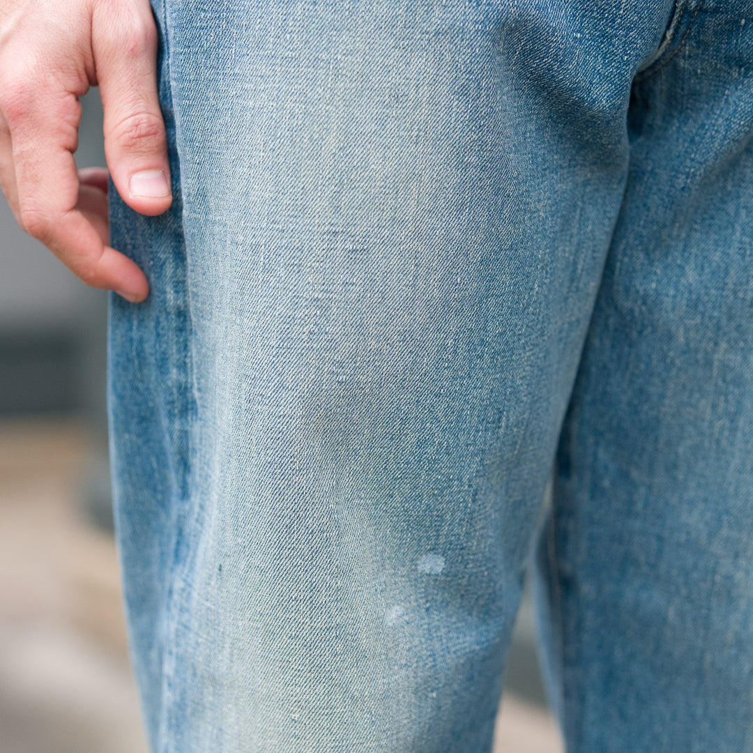 Yoko Sakamoto - 5 Pocket Straight Pants in Faded Indigo – Vestis Ltd.